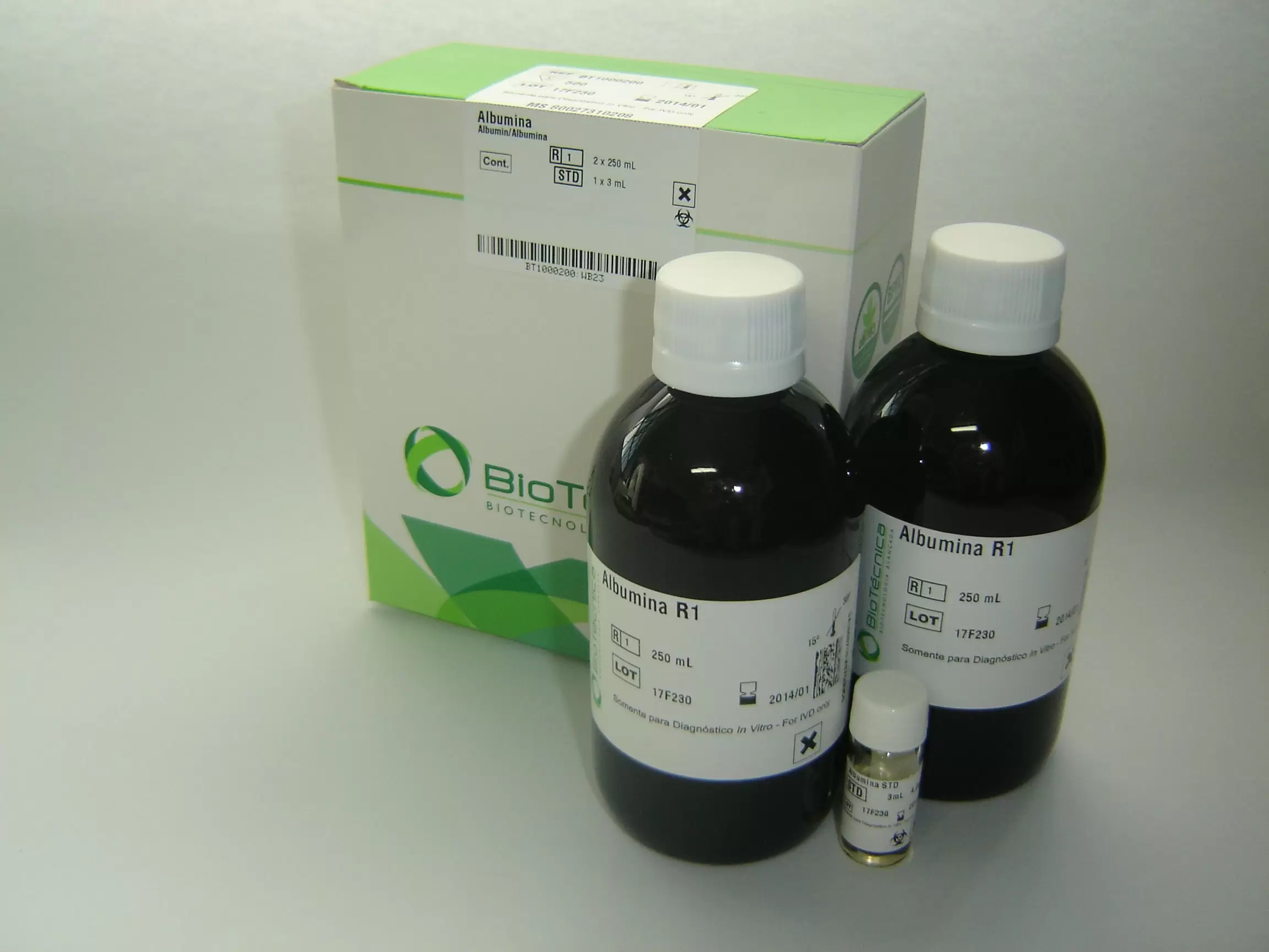 Albumina 2x250 + 1x3